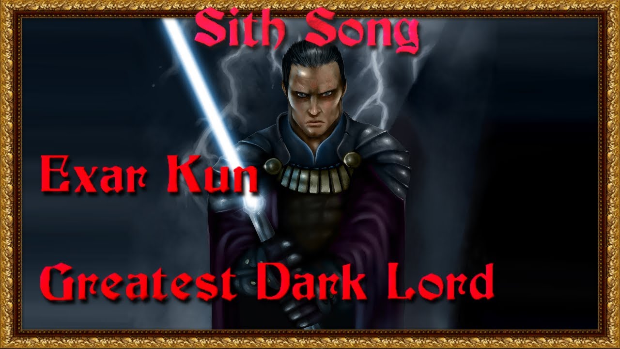 Greatest Dark Lord: Exar Kun - AI Star Wars Sith Song