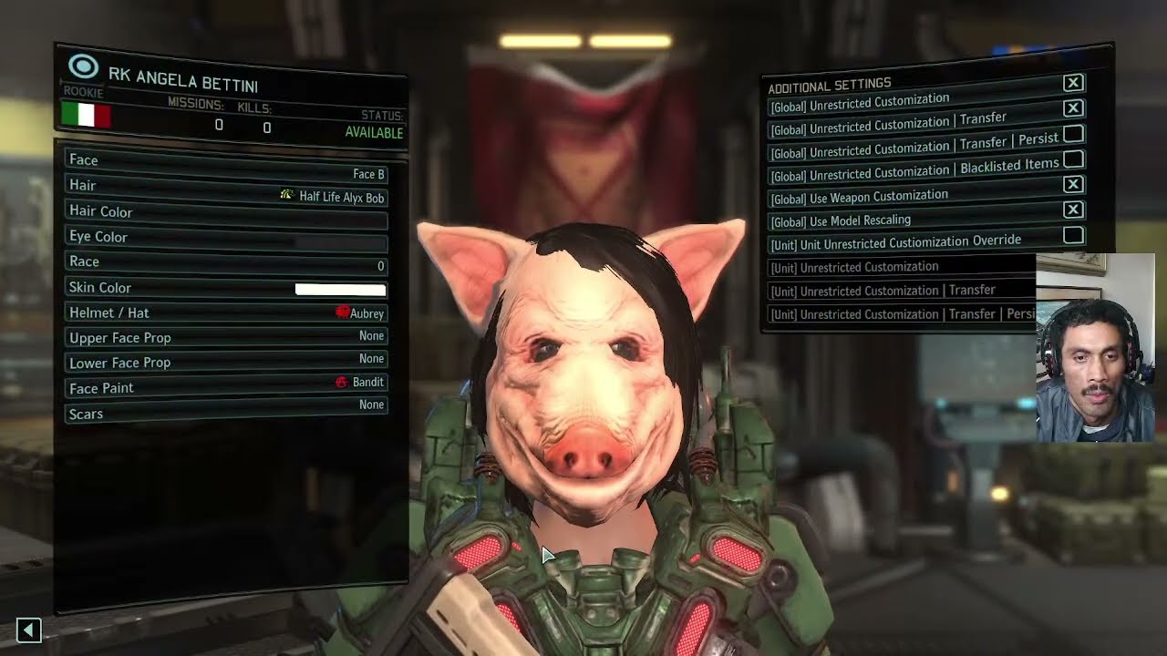 🔴LIVE - XCOM 2: War of the Chosen - CHARACTER CUSTOMIZATION