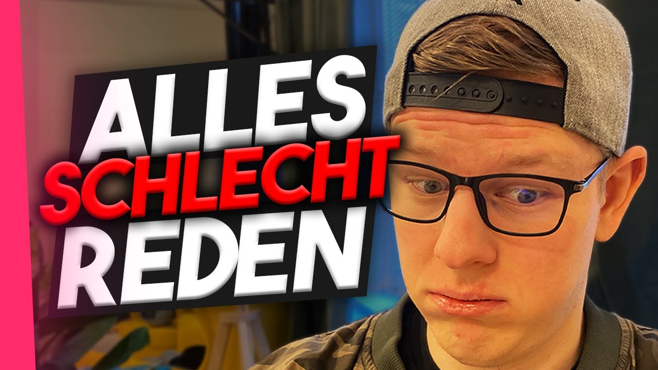 Wenn jemand alles schlecht redet.