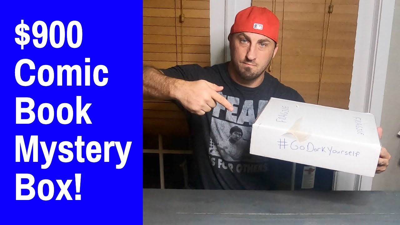 Am I Crazy??? Unboxing a $900 Comic Book Mystery Box from The Dorkerys