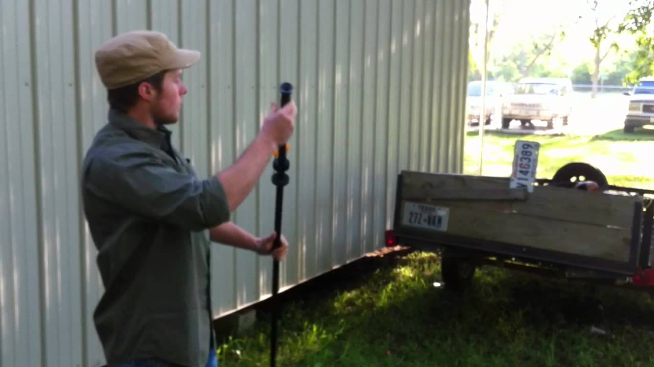 Cold Steel .625 Blowgun vs. License Plate