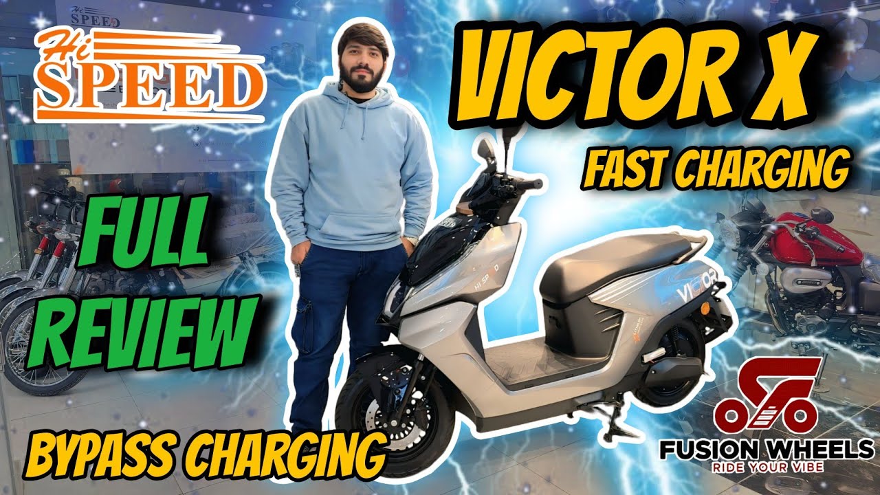 Hi SPEED VICTOR X Electric Scooter |Hi Speed VICTOR X Motorcycle 2026| Hi SPEED Bike full Review