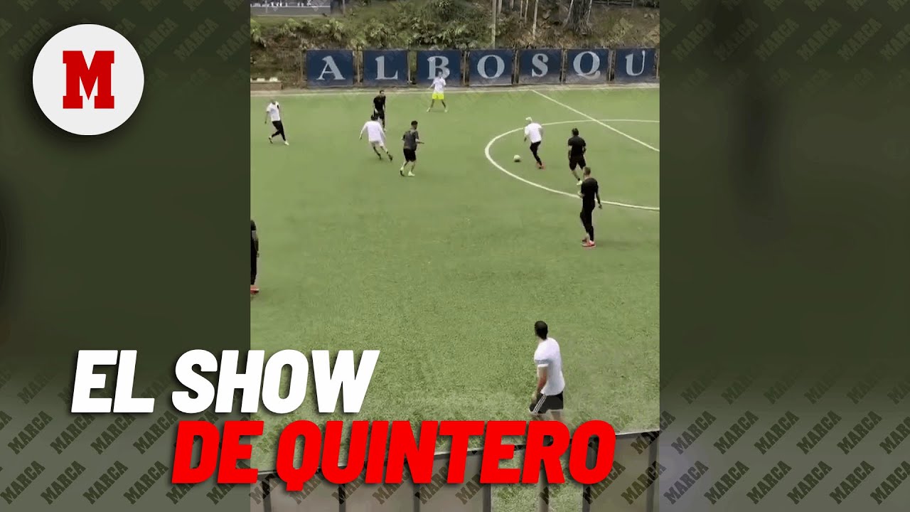 El show de Juan Fernando Quintero en una pachanga con amigos I MARCA
