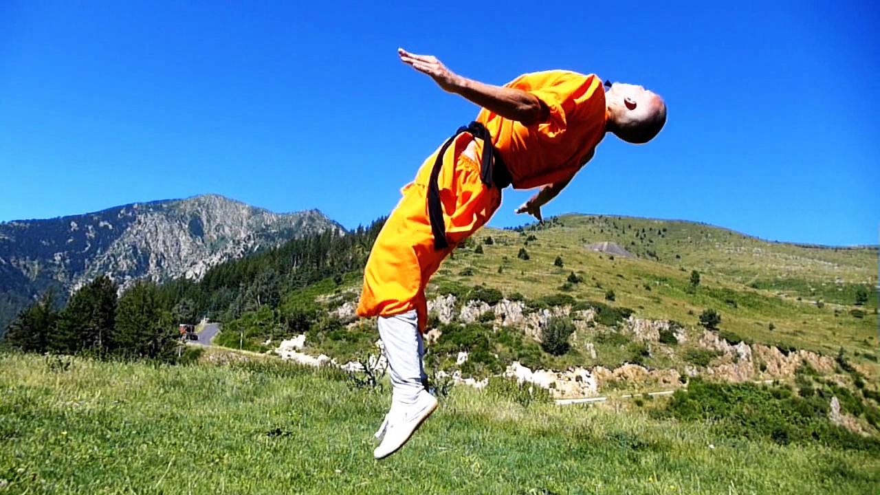 Les Gardiens du Phénix - Acrobatie slow motion - LUAN Kung-fu