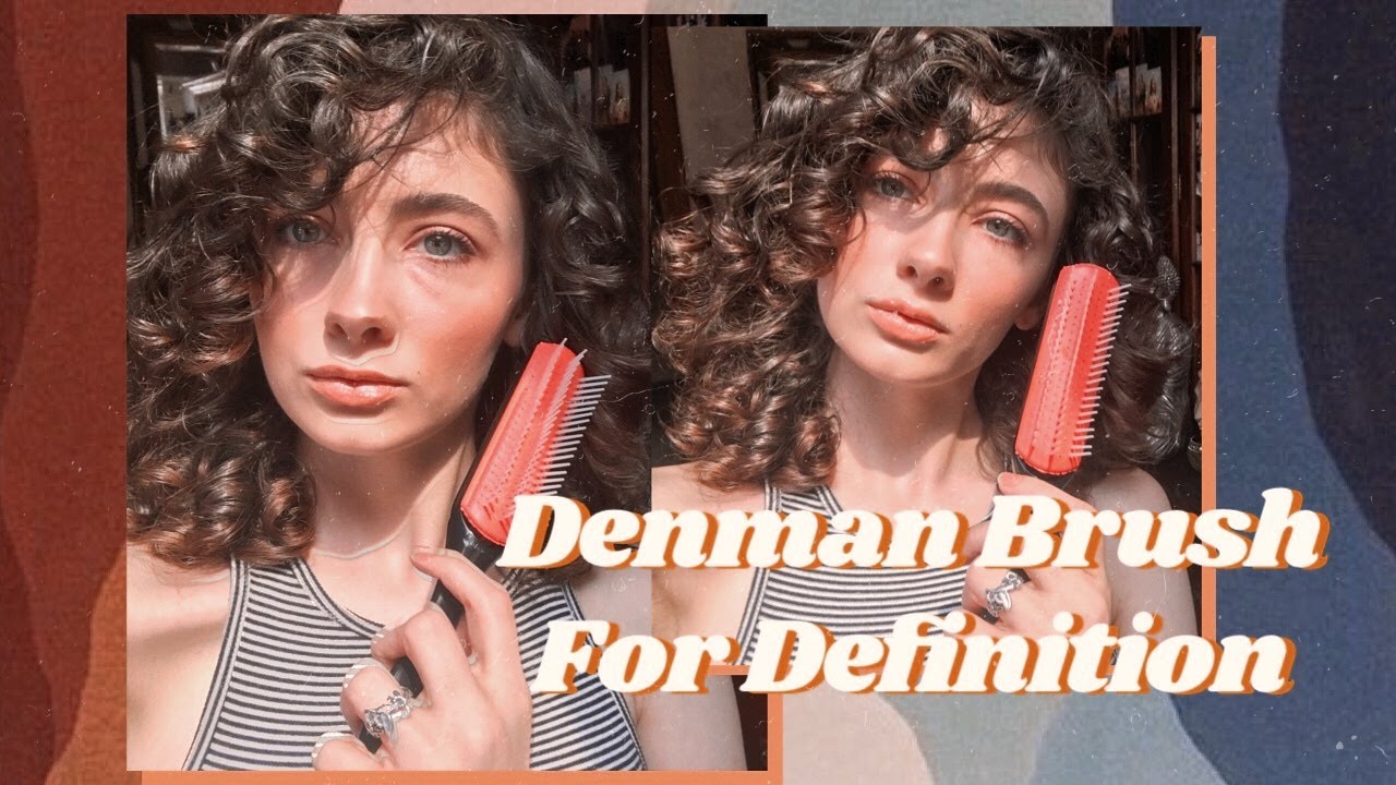 Using Denman Brush For Curl Definition || 2c/3a