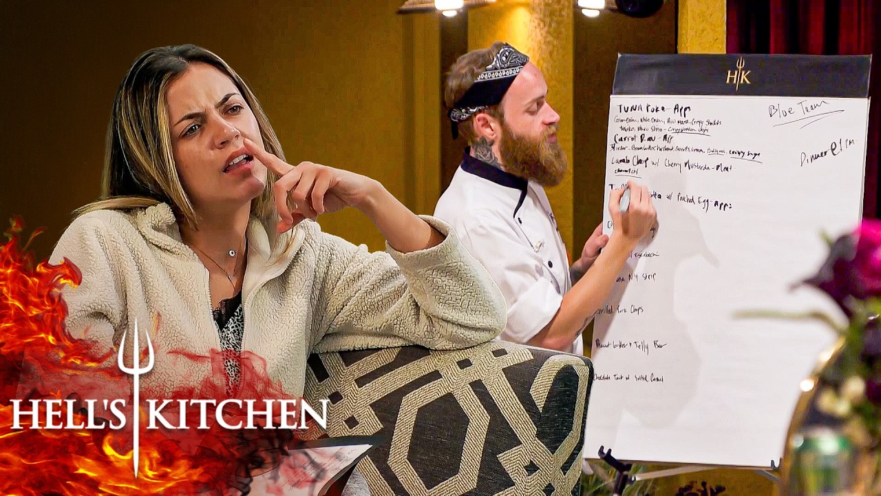 The Final Two Go Over Their Menus With the Returning Chefs | Hell's Kitchen