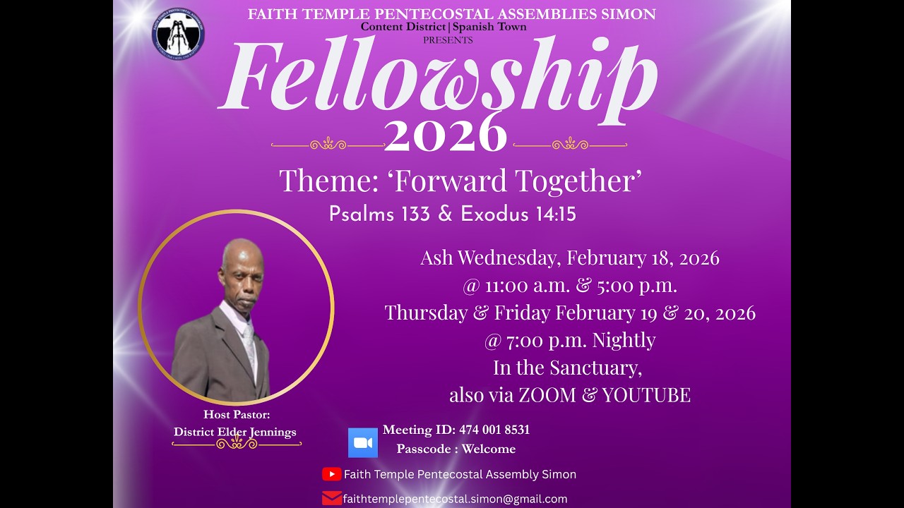 FELLOWSHIP 2026 - F.T.P.A. Simon (Thursday Night)