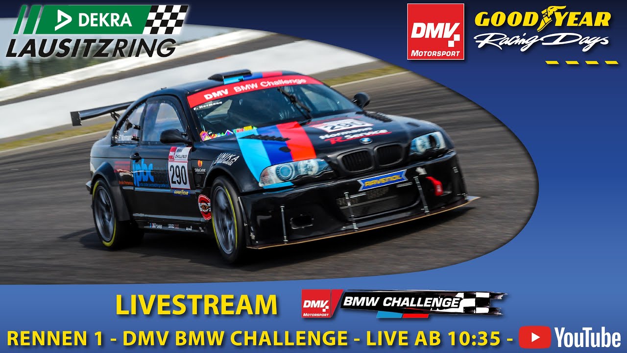 DMV BMW Challenge | Rennen 1 | 7. Lauf Lausitzring | DMV Goodyear Racing Days