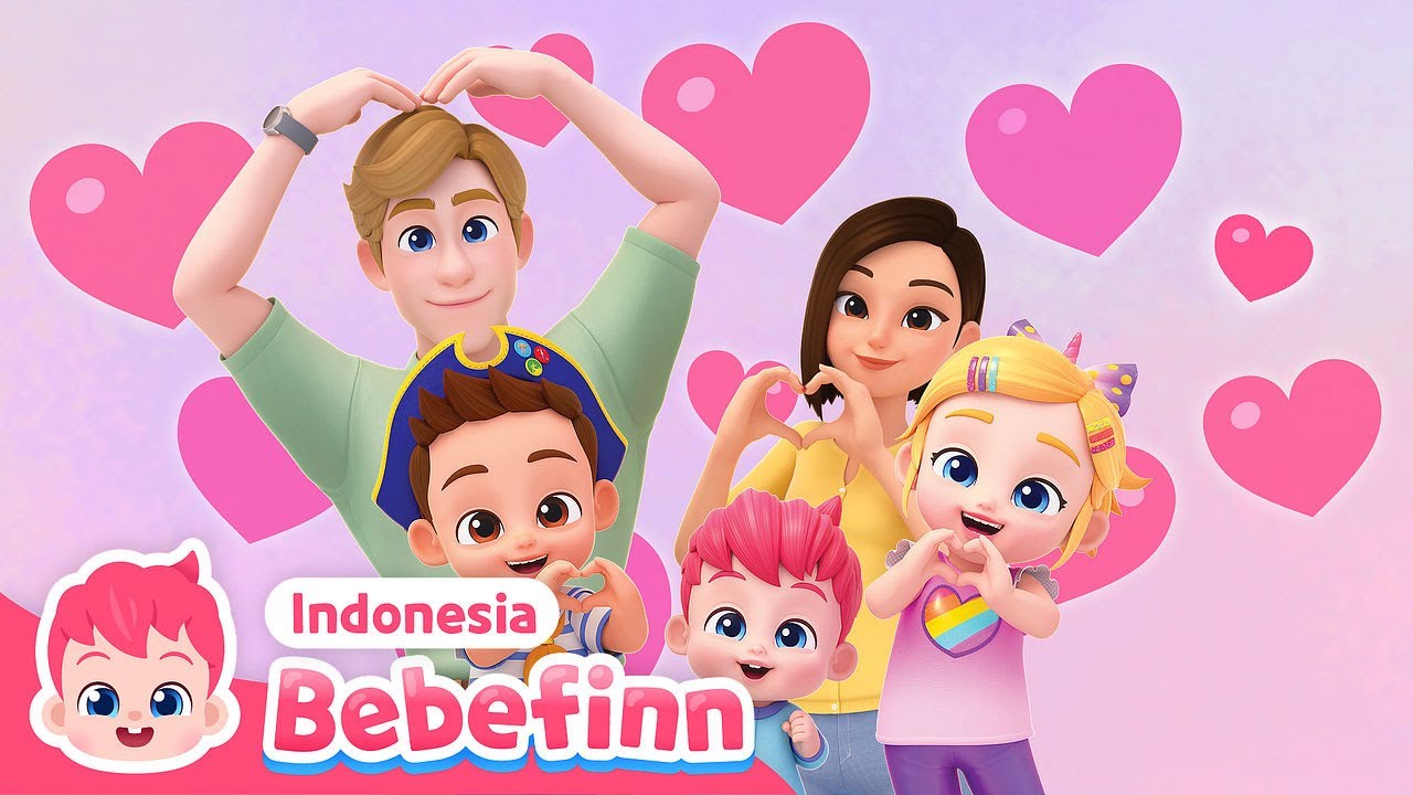 Skidamarink dan lain-lain | Happy Valentine's Day | Kumpulan Lagu Anak | Bebefinn Indonesia