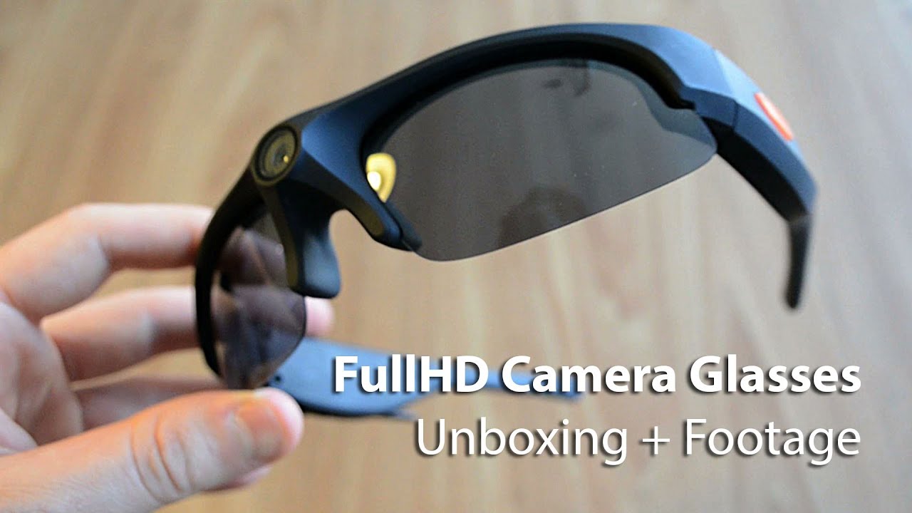 Inventio-HD Pro (or iVUE Horizon/EYEWEAR COACH HD) 1080p Camera glasses Unboxing + Footage