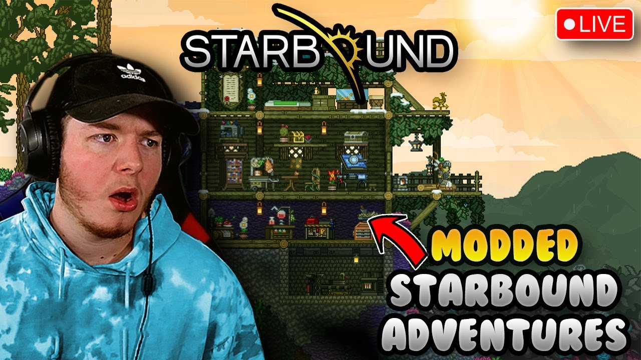 This game is better than MINECRAFT | Modded Starbound Adventures