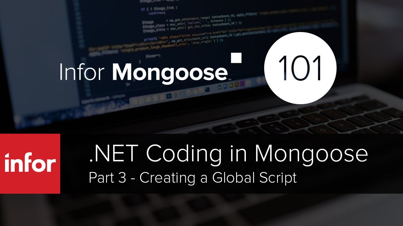 Infor Mongoose: .NET Coding Part 3 - Creating a Global Script
