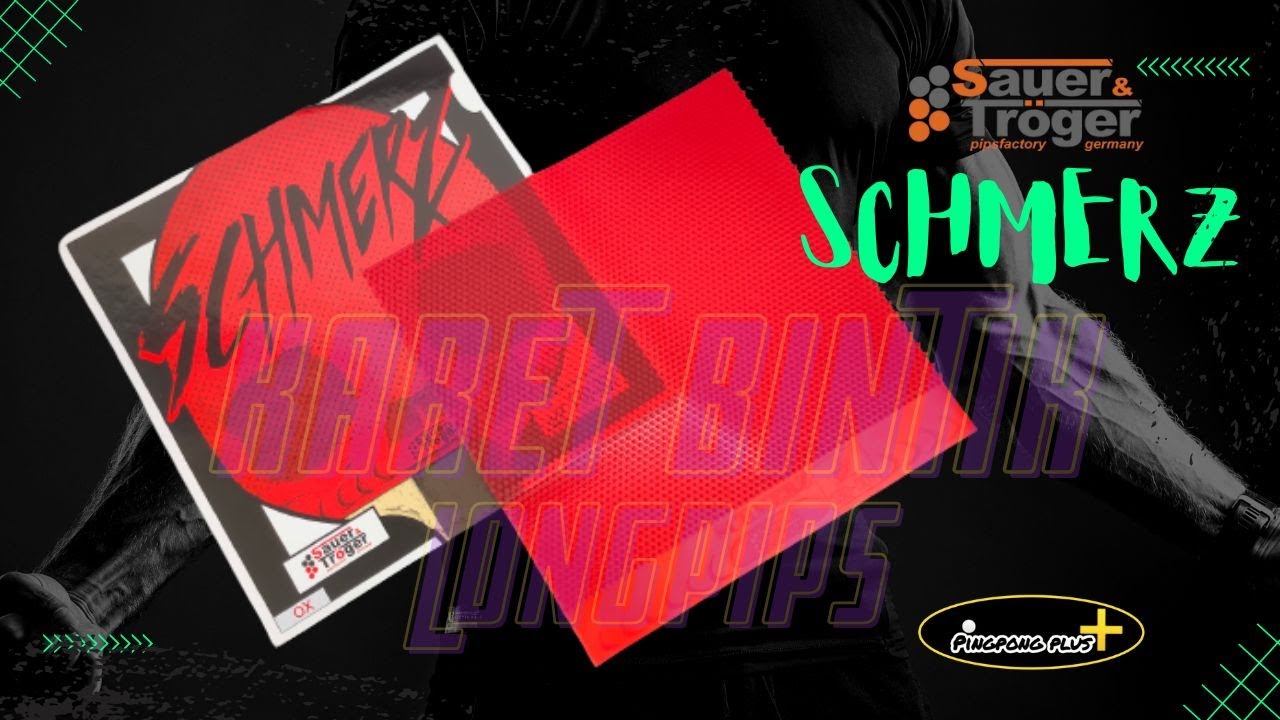 Sauer & Troger SCHMERZ | Long Pimples Table Tennis Rubber