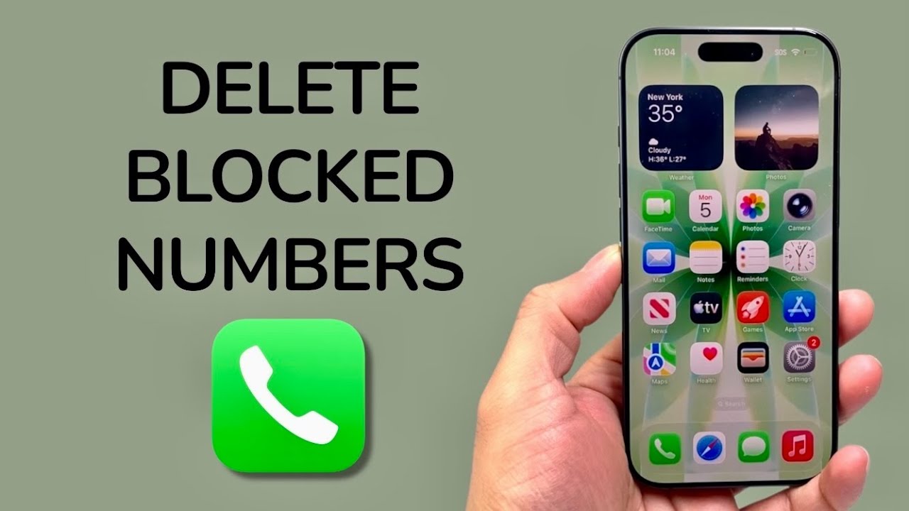How To Delete Blocked Numbers On iPhone