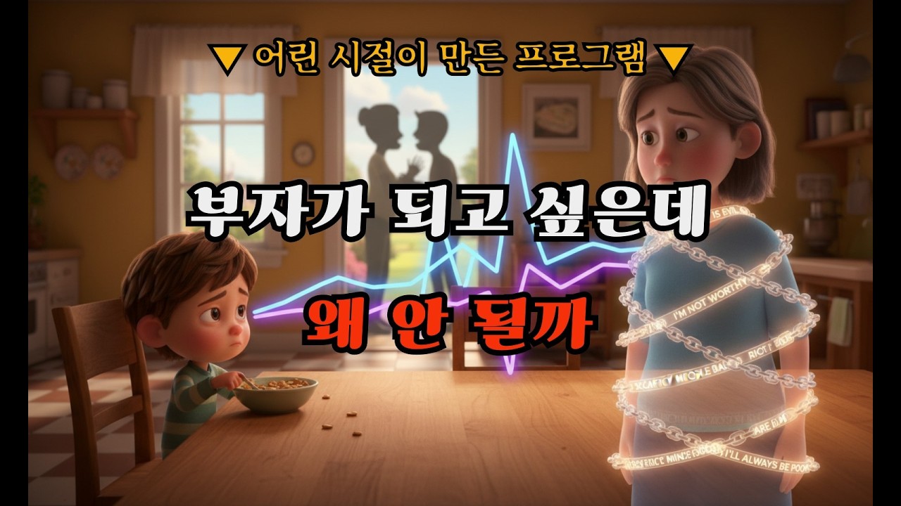 부자가 되고 싶은데 왜 안 될까       #투자심리 #머니스크립트 #돈심리학 #자산천장 #돈회피 #부죄책감#행동경제학 #돈의심리학#부자마인드 #투자멘탈  #자기파괴 #과소수입