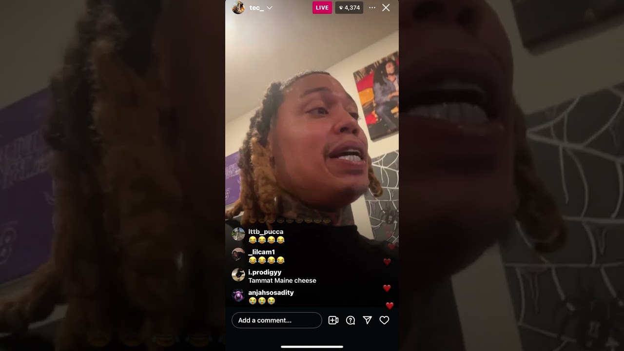 TEC & MAINE MUSIK TRY TO HAVE A CONVO ON LIVE BUT 💩 GOES LEFT FAST 👀😨