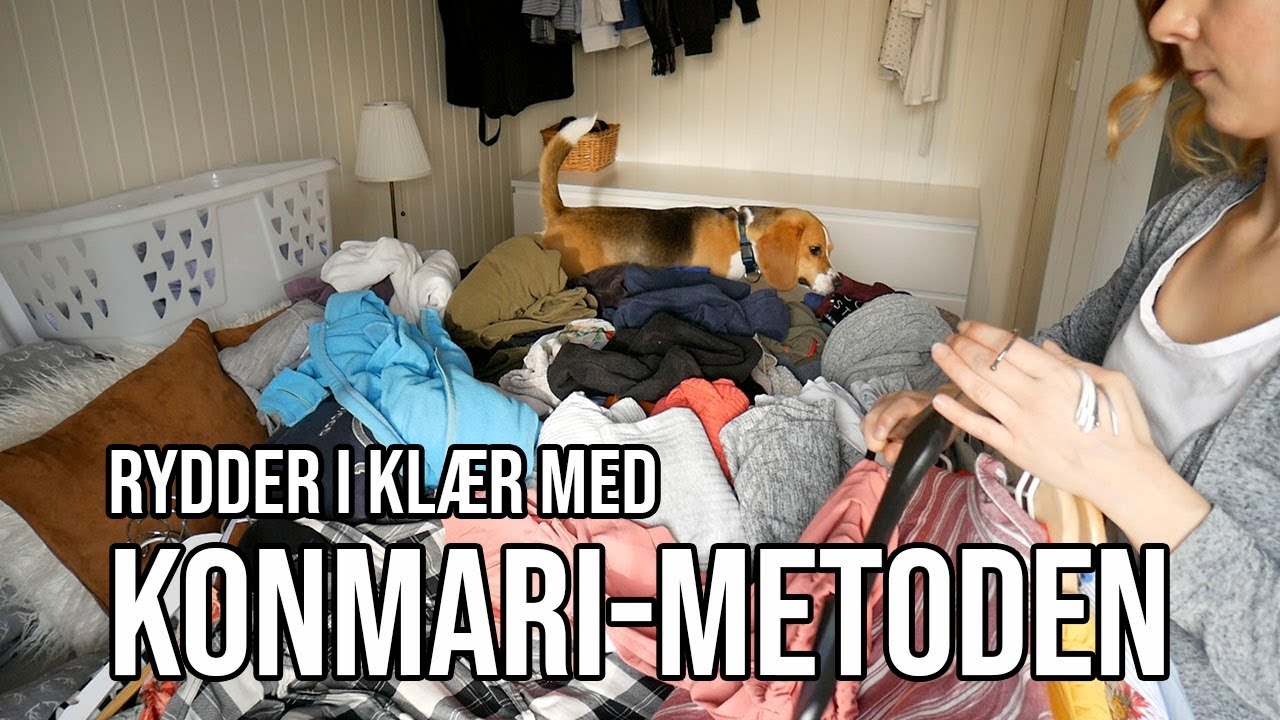 KONMARI-METODEN | Rydder i klesskapet