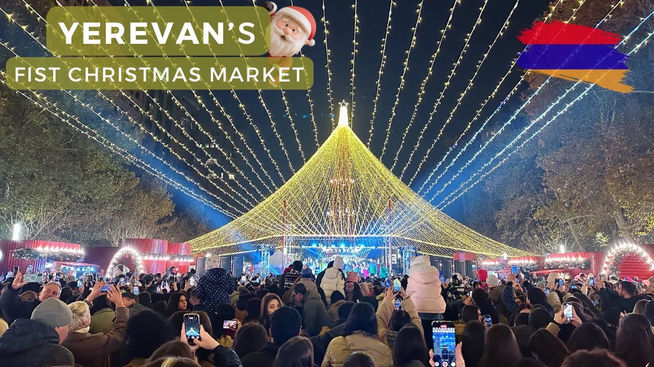 Christmas Begins in Yerevan! | Seasons Park Christmas Market 2025