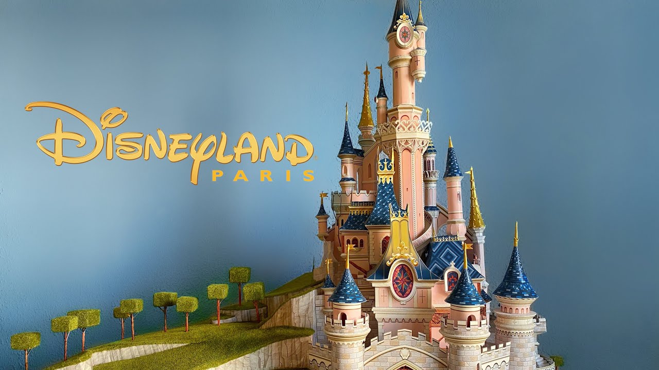 DISNEYLAND PARIS: Sleeping Beauty Castle Model 🏰 | Maqueta Castillo Disneyland París | Juanca Hierro