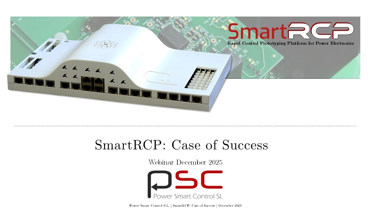 SmartRCP webinar - Case of Success