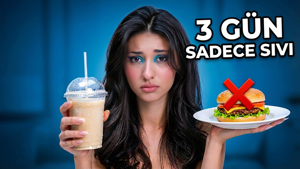 3 Gün Sadece Sıvı Tükettim… (Yemek Yok) | Merbemio