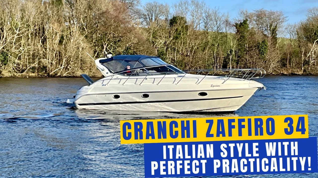 2008 Cranchi Zaffiro 34 — итальянский стиль и идеальная практичность