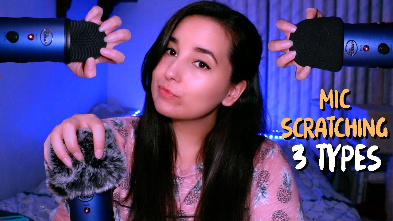 ASMR 》3 TYPES OF FAST & AGGRESSIVE MIC ATTENTION! (Foam Cover, Furry & Metal) Scratching + Rubbing!