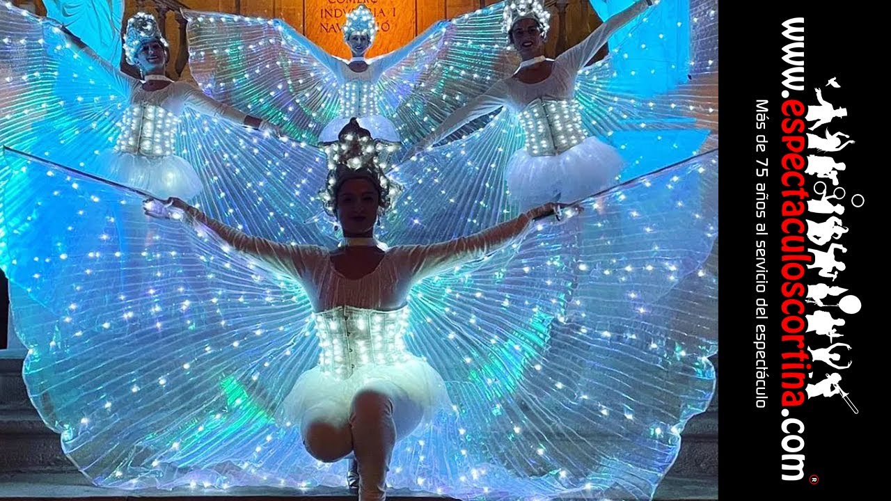 Alas Isis Barcelona - Danza Con Alas Led Barcelona