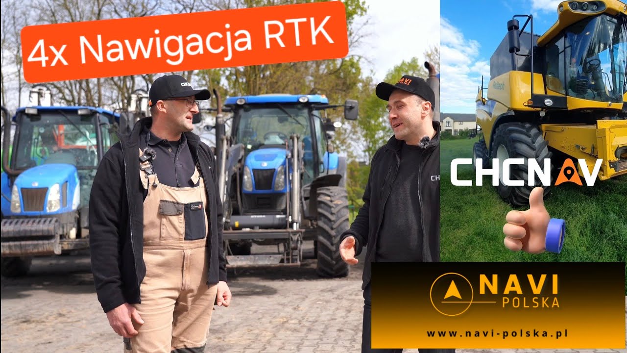 4x CHCNAV na Gospodarstwie Wysoko Towarowym od www.Navi-Polska.pl