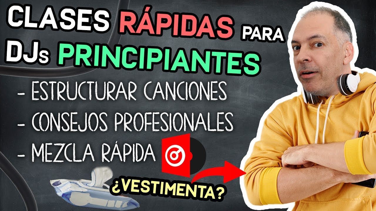 Consejos PROFESIONALES y MEZCLA RÁPIDA para DJs PRINCIPIANTES
