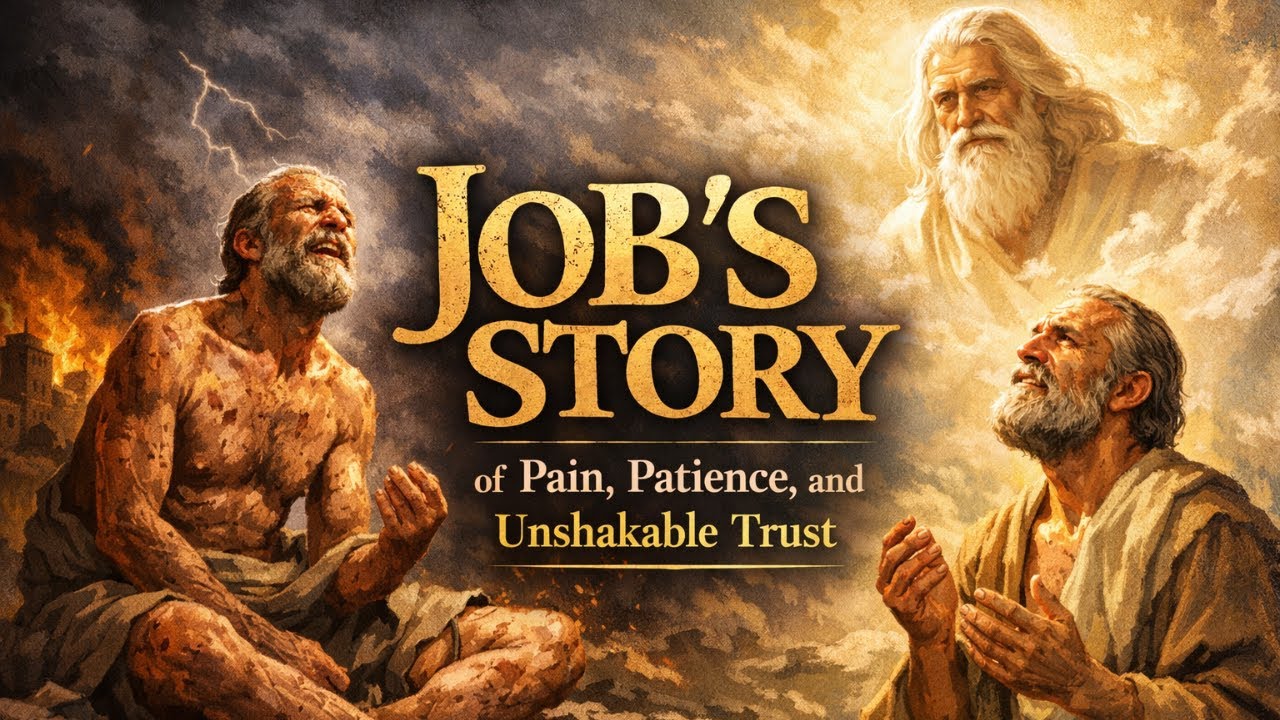 Job's Story| Bible Stories  with Moral lesson | FAITH AND LIFE LESSON