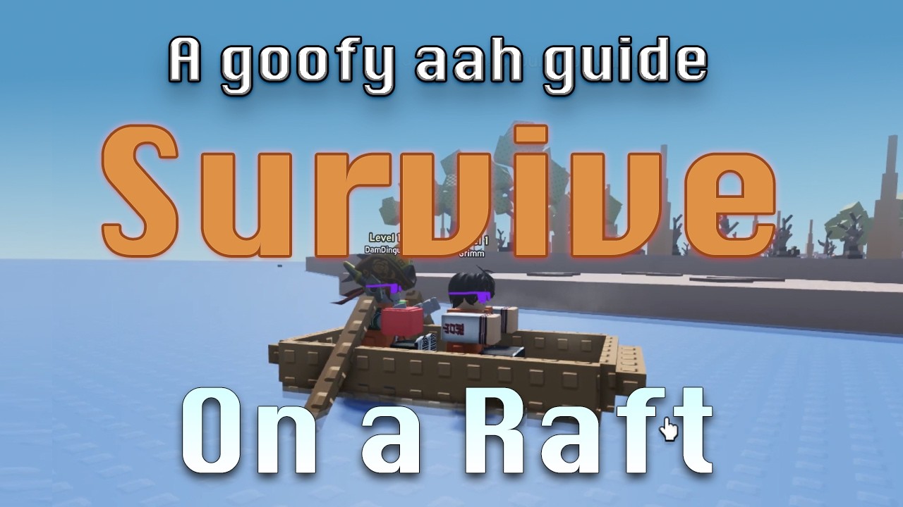 Руководство для начинающих по выживанию на плоту [Roblox] | DamDingus