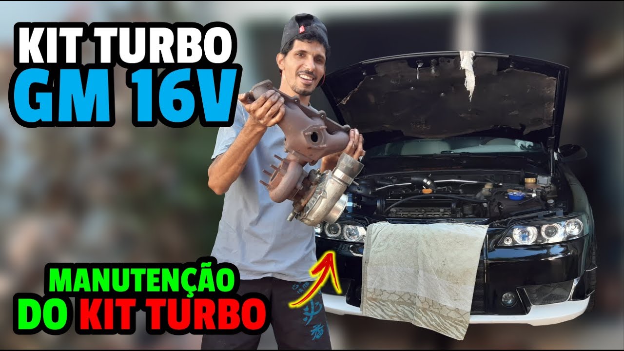 DESMONTANDO O KIT TURBO DO VECTRA 2.2 16V | DCV