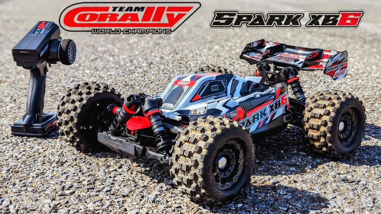 Team Corally Spark. Incredibly Satisfying. Finally! a Buggy that can do it all.