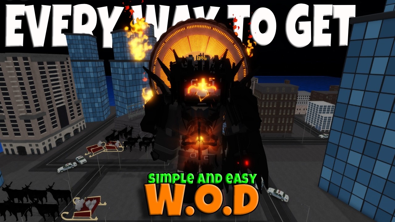 Every Way To Get WOD In Skibi Defense