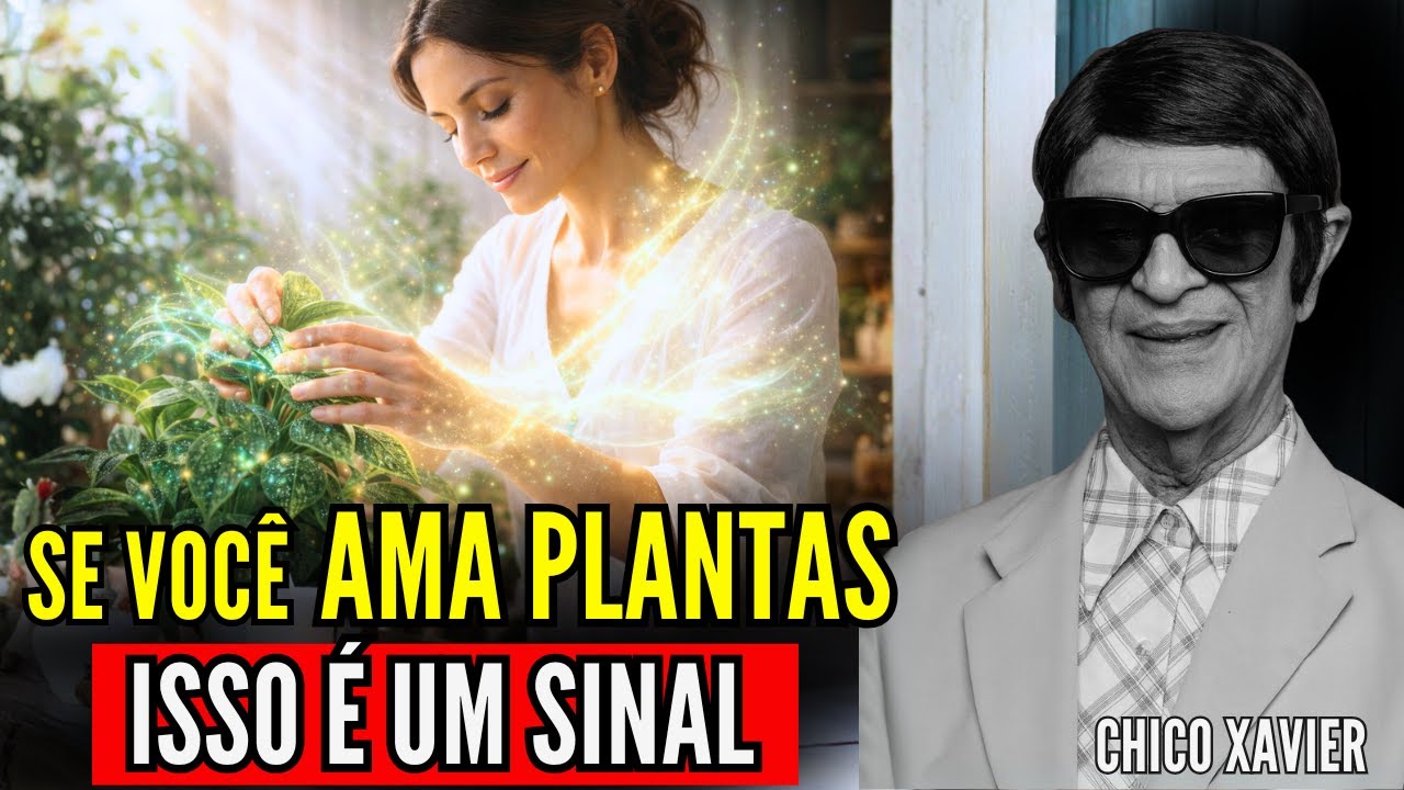Chico Xavier Revela: Por Que Algumas Almas Têm Uma Ligação Espiritual com as Plantas