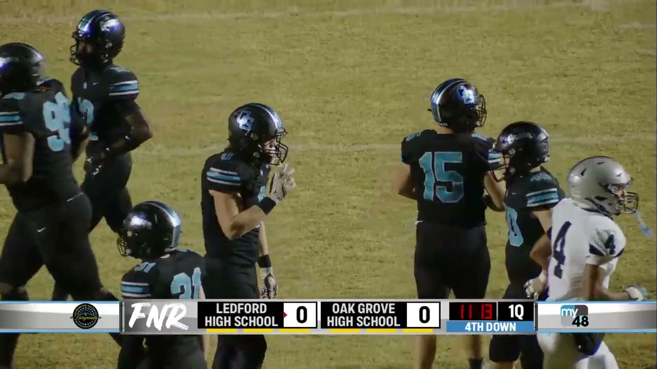 Ledford Panthers vs Oak Grove Grizzlies Friday Night Rivals - NCHSAA Football 2024