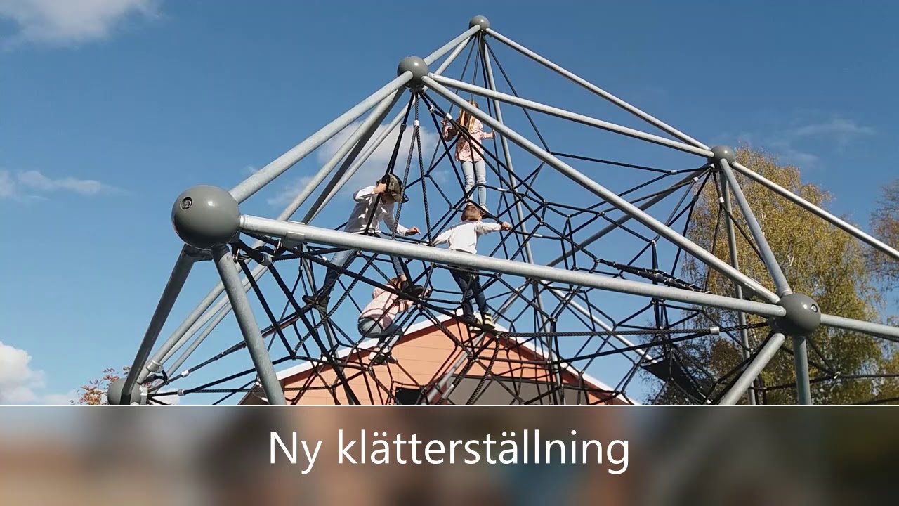 Kvarndammskolan i Hovmantorps nya skolgård