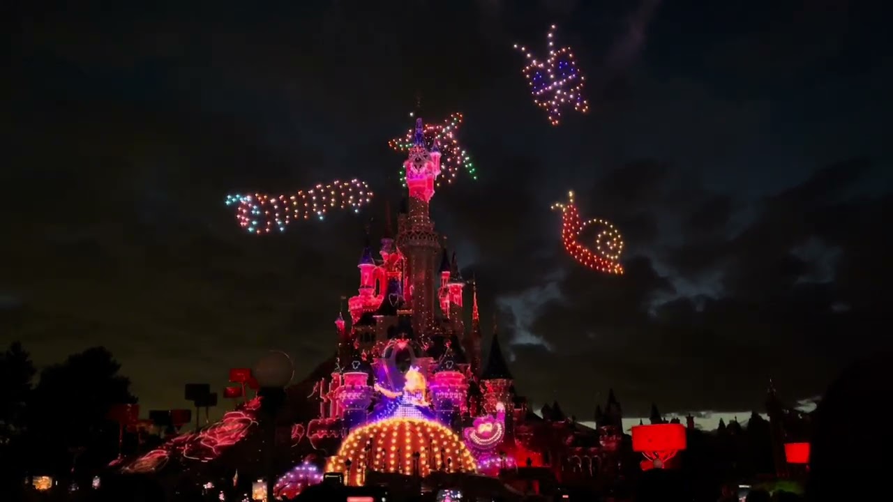 Disneyland Paris Electrical Sky Parade May 2024