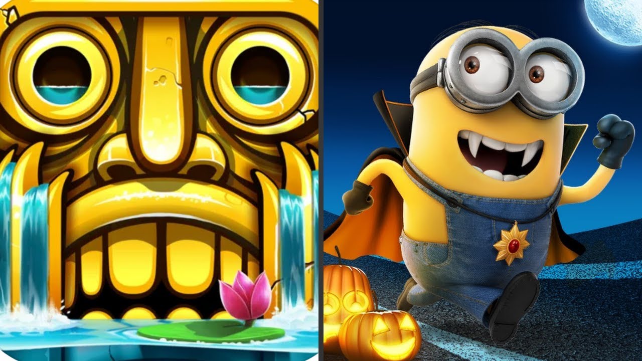 Minion Rush 😃 VS Temple Run 2 👨‍🚀 ENCHANTED PALACE 2021 Map!