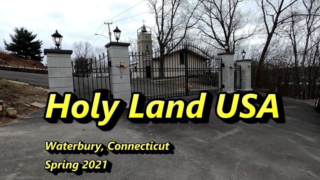 Exploring the Ruins of Holy Land USA, Waterbury, Connecticut, Spring 2021 [4k 60fps]
