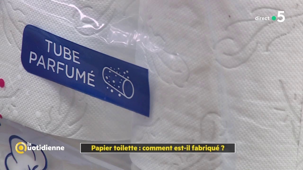 Papier toilette : comment est-il fabriqué ?