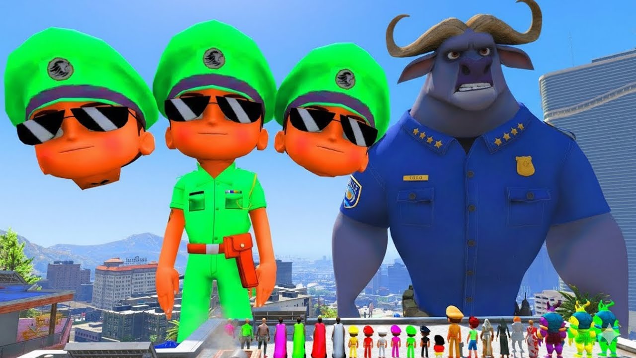 LITTLE SINGHAM WITH SHIVA KICKO SHINCHAN FOUND BIGGEST EVER KICKO IN GTA 5 #80
