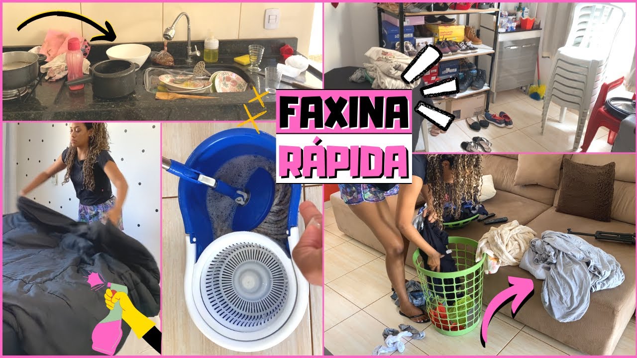 FAXINA EM UMA HORA🧹🚽 LIMPEZA E ORGANIZAÇÃO DA CASA TODA + Dicas @sarahgontijo  #21
