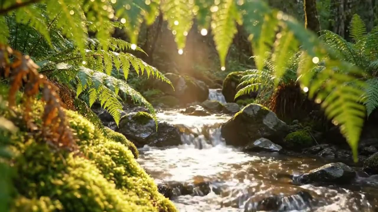 Calming River Water Sounds for Deep Sleep, Stress Relief & Peaceful Night Ambience