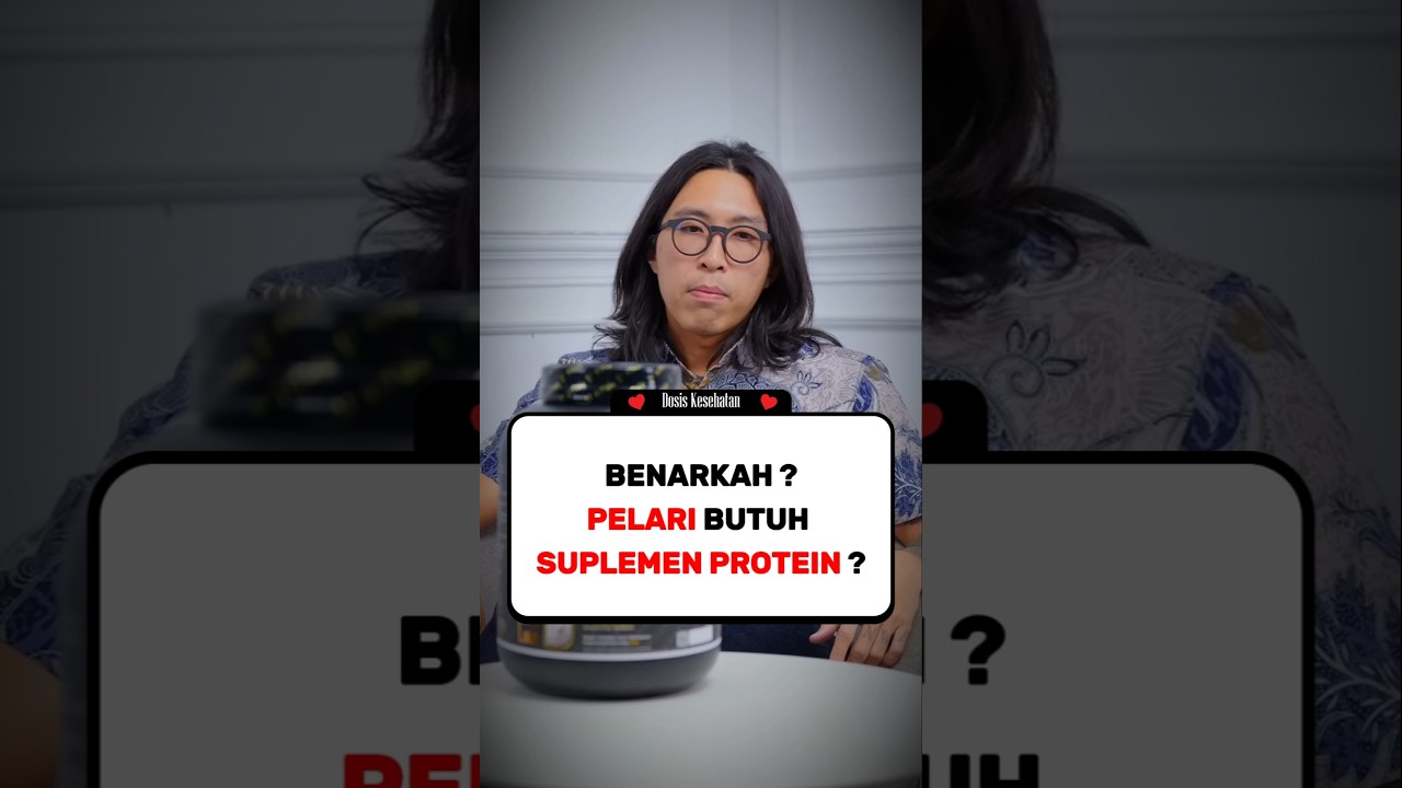 MANFAAT SUPLEMEN PROTEIN BAGI PELARI ! 🤔 #drtirta #podcast #tipskesehatan #pelari