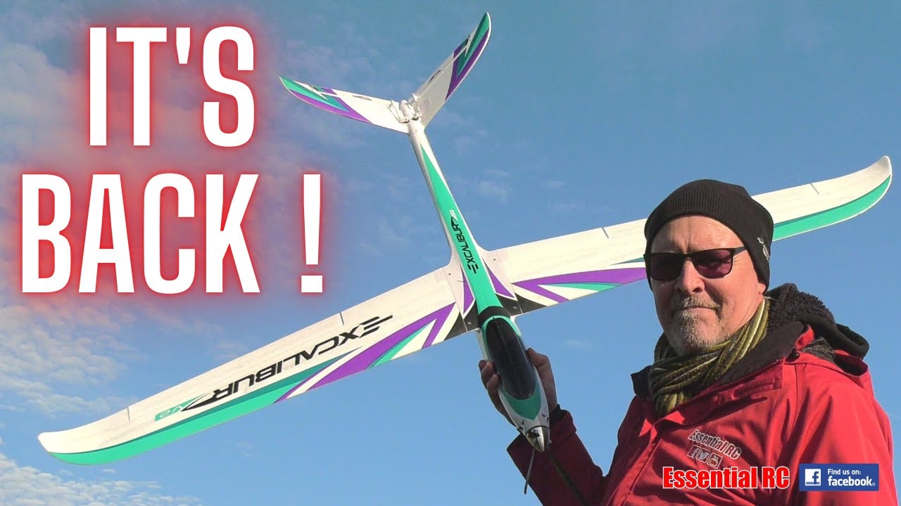 IT'S BACK ! Durafly Excalibur v2 HOTLINER / SLOPE SOARER
