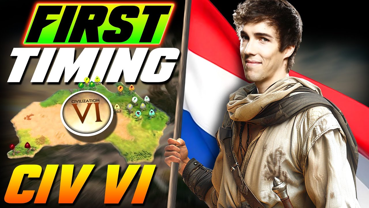 In anticipation of Civ 7, Grubby's 'first time' Civilization 6, as the Dutch, of course