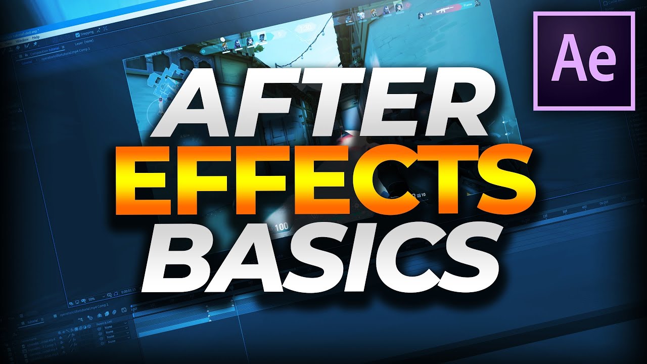After Effects BASICS for Editing Gaming Montages / Edits (Beginners Guide) 2023