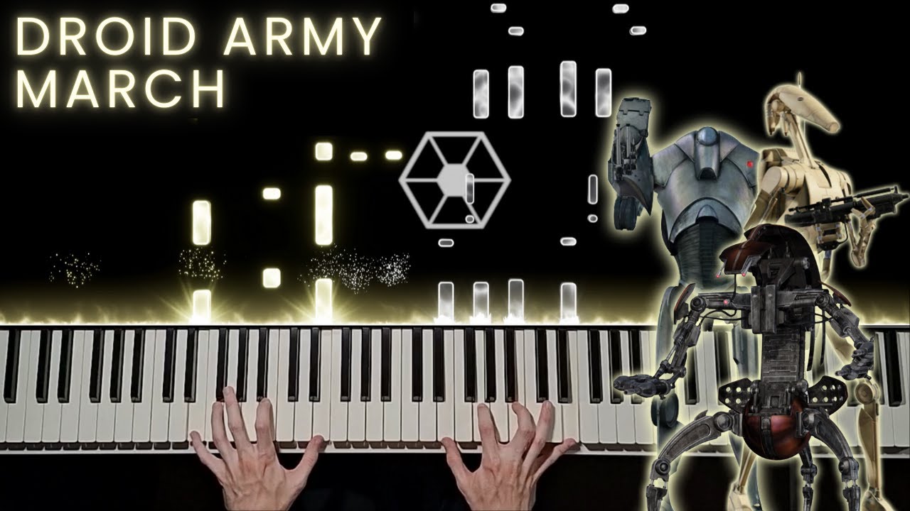 Separatist Droid Army March (Star Wars) | Epic Piano Cover + Sheet Music
